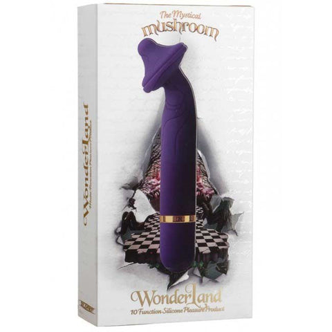 Doc Johnson Wonderland The Mystical Mushroom Clitoral Vibe - Clit Ticklers and Pulsators