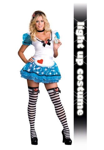Captivating Wonderland De-LIGHT Costume - Fancy Dress Ups
