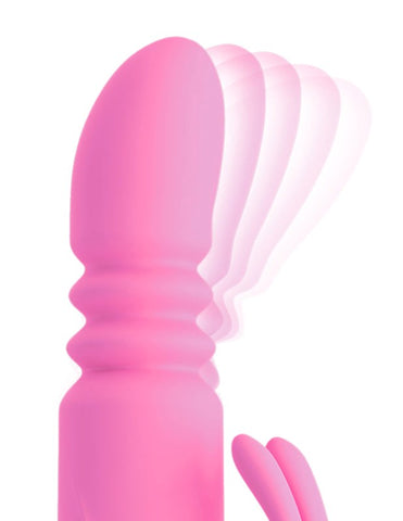 Pipedream Wow! G-Motion Triple Action Rabbit Vibrator - Rabbit Vibrators
