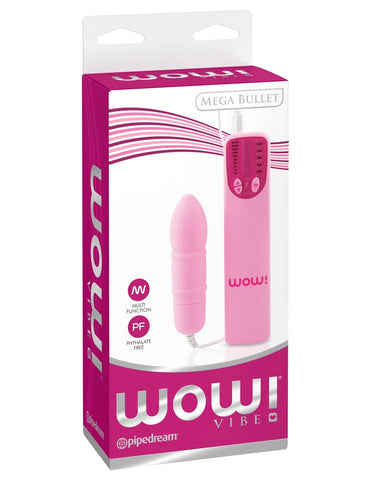 Pipedream WOW! Mega Multi Functions Vibrating Bullet - Waterproof Vibrators