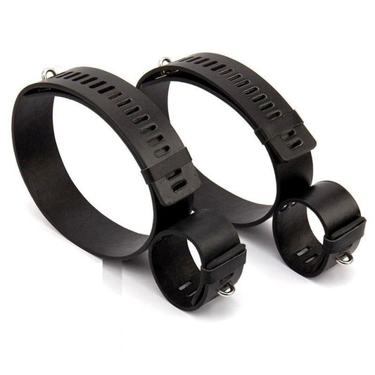 Wrist & Thigh Faux Leather Restraints - Cuffs and Restraints