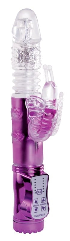 Wyld Vibes Butterfly Purple - Rabbit Vibrators