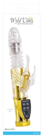Wyld Vibes Swan Gold - Rabbit Vibrators