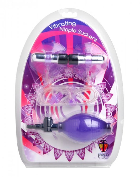 XR Vibrating Nipple Suckers - Breast and Nipple Toys