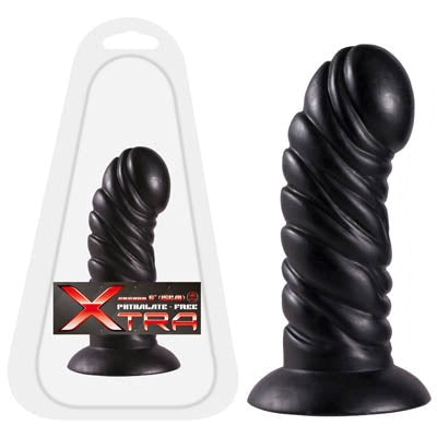 XTRA Around 6" Swirly Butt Plug Prostate Toys