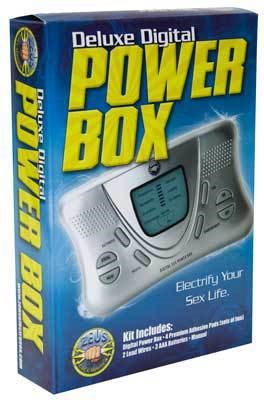 Zeus Electrosex Deluxe Digital Power Box - Electro Sex
