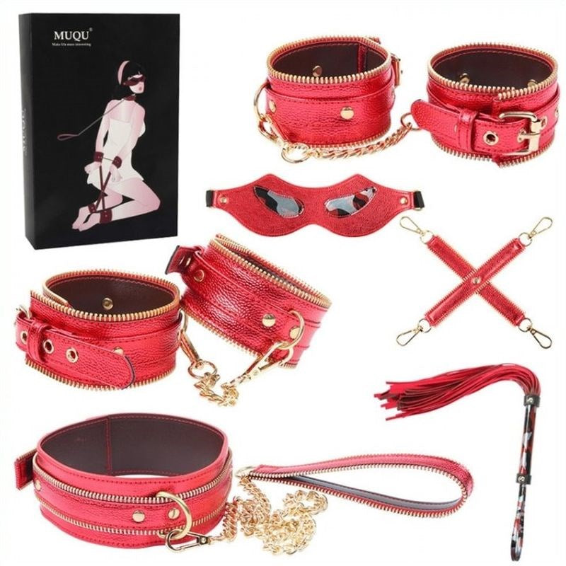 Zipper Edge Bondage Kit 7 piece Bondage Kits