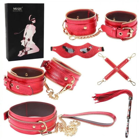 Zipper Edge Bondage Kit 7 piece - Bondage Kits