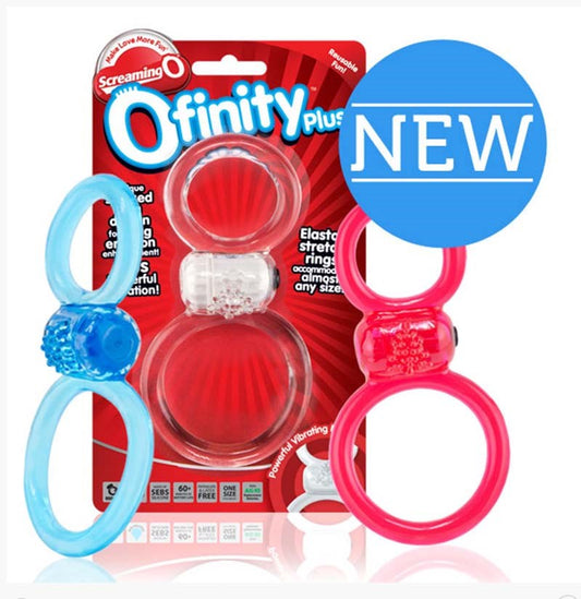 ScreamingO Ofinity Plus - Vibrating Cock Rings