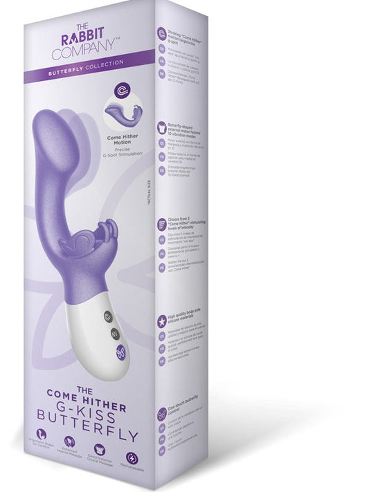Come Hither Butterfly G-Kiss G-Spot Massager - G-Spot Vibrators