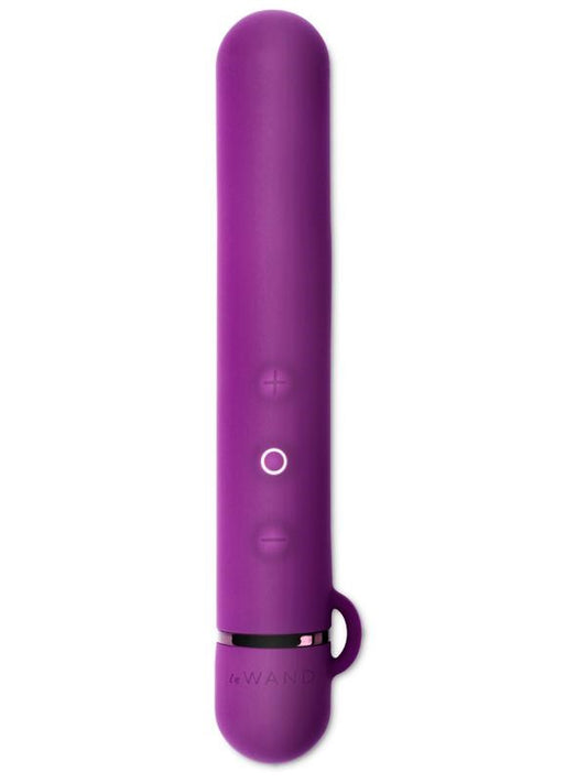 Le Wand Chrome Baton - Rechargeable Vibrating Massager for Pleasure Seekers - Bullet Vibrators