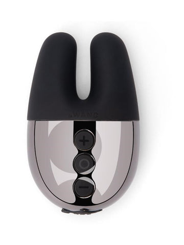 Le Wand Chrome Mini Double Vibrator - Discreet Dual Stimulation - Rabbit Vibrators