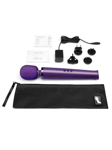 Le Wand Rechargeable Vibrating Massager - Customizable Bliss in a Sleek Design - Body Wands