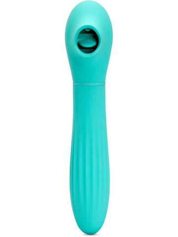 Nu Sensuelle Triple Action Daisy - Suction, Flickering, and Thrusting Pleasure - G-Spot Vibrators