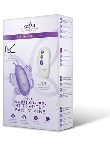 The Rabbit Company's Sensual Silicone Butterfly Panty Vibrator - Silicone Vibrators