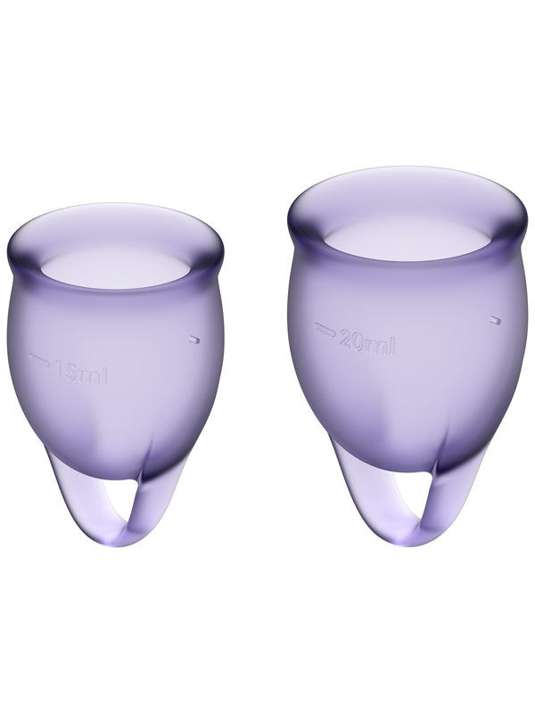 Satisfyer Feel Confident Silicone Menstrual Cup Menstrual Cups