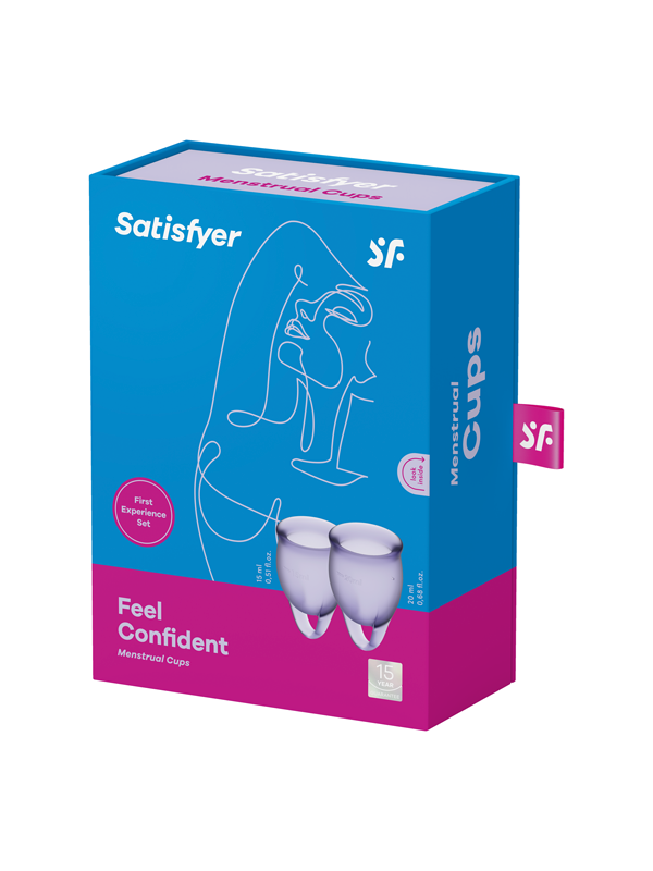 Satisfyer Feel Confident Silicone Menstrual Cup Menstrual Cups