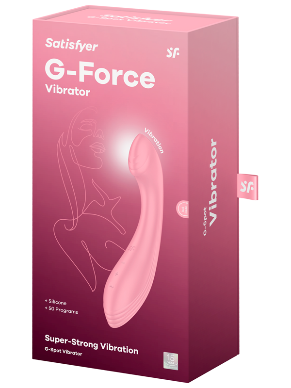 Satisfyer G-Force Silicone G-Spot Massager G-Spot Vibrators