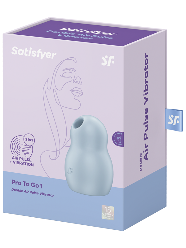 Satisfyer Pro To Go 1 Air Pulse Clitoral Vibrator G-Spot Vibrators