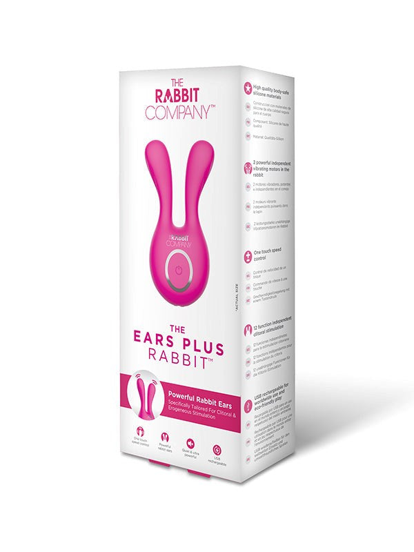 The Ears Plus Rabbit 12 Functions Vibrator Rabbit Vibrators