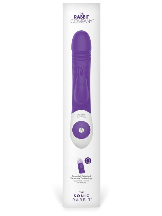 The Rabbit Company's Dual Stimulation Sonic Massager - Rabbit Vibrators