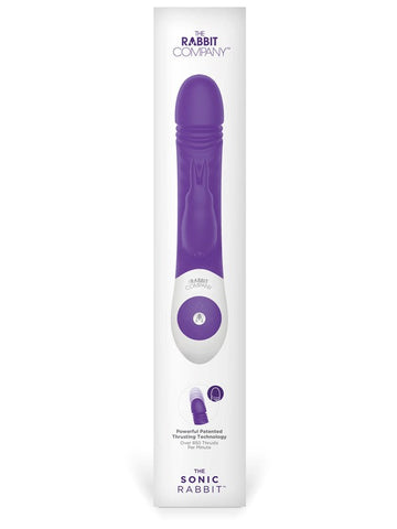 The Rabbit Company's Dual Stimulation Sonic Massager - Rabbit Vibrators