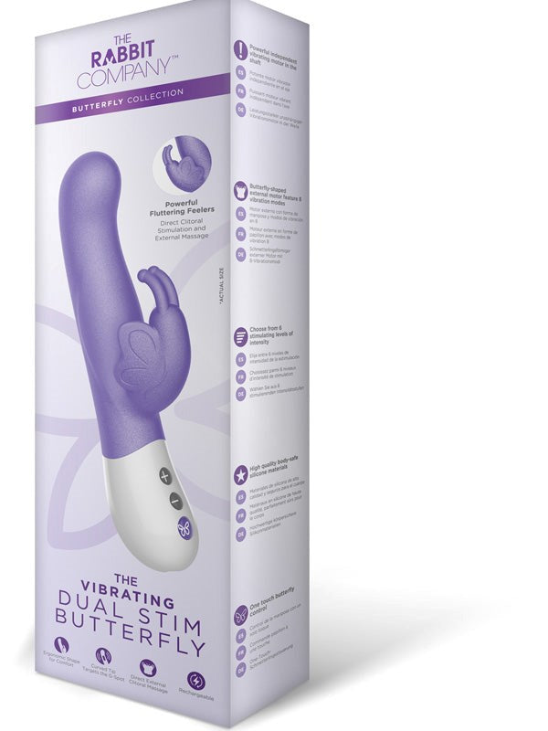 Vibrating Butterfly Dual Stim G-Spot Rabbit Vibe G-Spot Vibrators