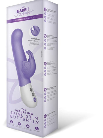 Butterfly Dual Stim G-Spot Pleasure Rabbit Vibe - G-Spot Vibrators