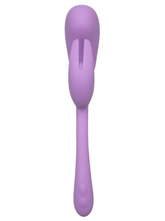 Elle Liquid Silicone Dual Flicker Rabbit Vibrator - Rabbit Vibrators