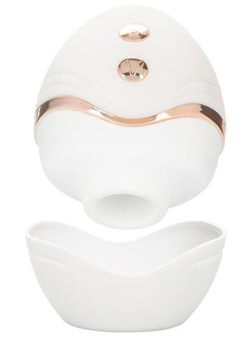 Empowered Palm Pleasure Goddess Clit Suction Vibrator - Clit Ticklers and Pulsators