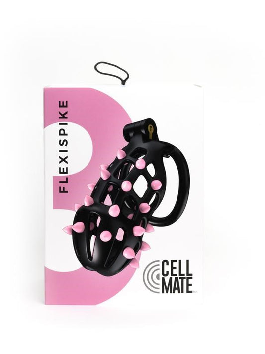 Premium Chastity Device - The FlexiSpike by CellMate‚Äö√Ñ√∂‚àö√´¬¨¬¢ - Male Chastity