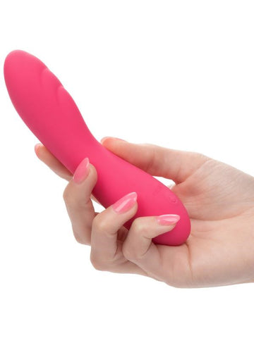 Liquid Silicone Pixies Ripple Dual Sided Clitoral Vibrator - Clit Ticklers and Pulsators