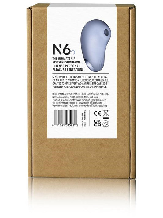 NIYA N6 - Rechargeable Air Power Clitoral Suction Vibrator - Clit Ticklers and Pulsators