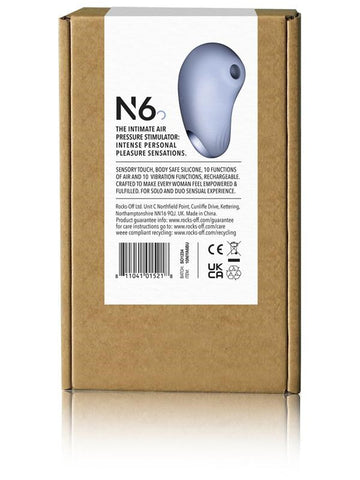 NIYA N6 - Rechargeable Air Power Clitoral Suction Vibrator - Clit Ticklers and Pulsators