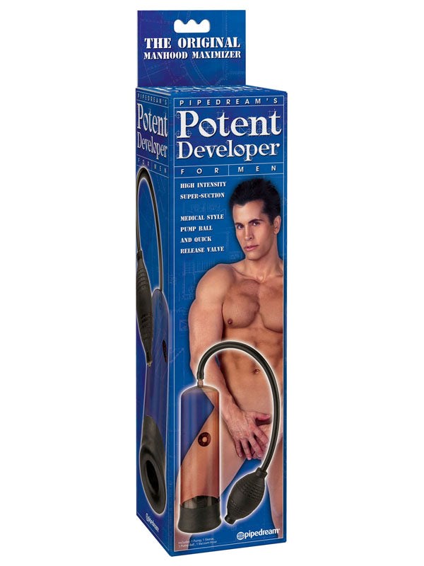 Pipedream Potent Developer Penis Pump Penis Pumps And Stretchers