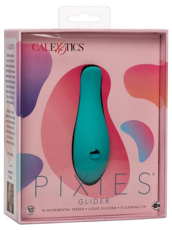 Pixies Glider 10 Functions Clitoral Stimulator Clit Ticklers and Pulsators