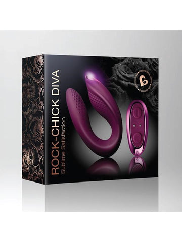 Rock-Chick Diva - Dual Stimulation Bliss Vibrator - G-Spot Vibrators