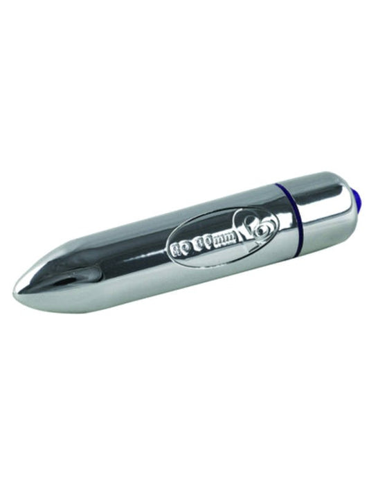 Rocks Off Ammunition Of Love Silver RO 80 - Powerful Vibrating Bullet for Intense Pleasure - Bullet Vibrators