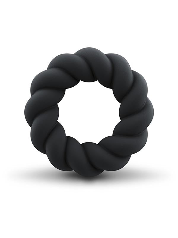 Rocks-Off Twist Stretchy Silicone Cock Ring Stretchy Cock Rings