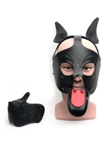 Sport Fucker Authentic Pup Play Hood - Elevate Your Role-Play - Bondage Hoods