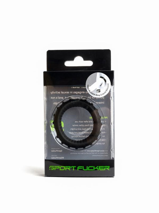 Sport Fucker Trailblazer Stretchy Silicone Cock Ring - Stretchy Cock Rings