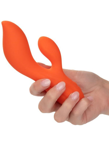 Stella Liquid Silicone Dual Teaser Rabbit Vibrator - Rabbit Vibrators