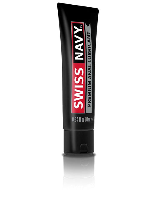 Swiss Navy Silky Smooth Anal Glide - Silicone Based Lubes