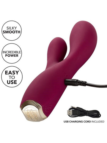 Uncorked Cabernet 10 Functions Rabbit Vibrator - Rabbit Vibrators