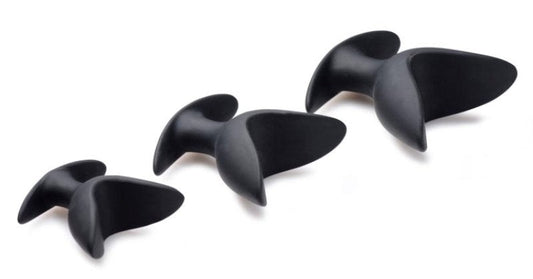 Ass Anchors 3 Piece Silicone Anal Anchor Set - Sex Kits