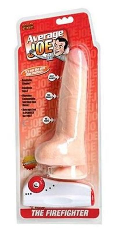 Average Joe The Fire Fighter Kevin Vibrating - Realistic Dildos