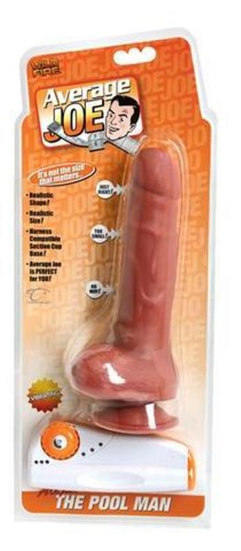 Average Joe The Pool Man Alejandro Vibrating - Realistic Dildos
