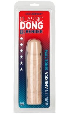 Doc Johnson Realistic Classic Dong 8 Inch Bender - Realistic Dildos