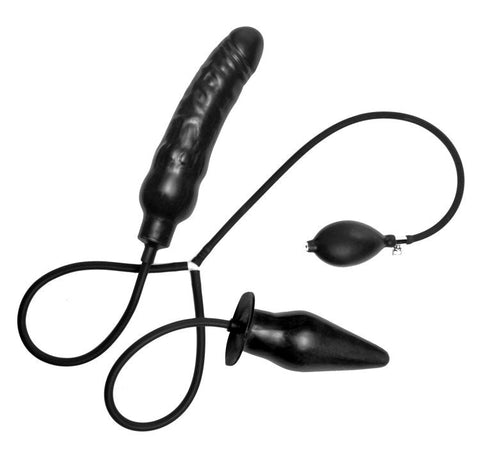 Customizable Dual Penetration - The Deuce Inflatable Duo - Inflatable Dildos and Vibrators