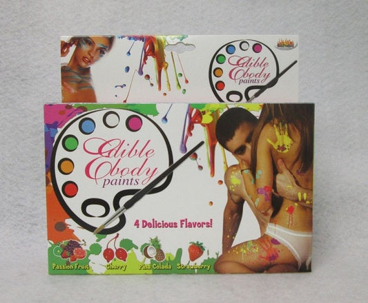 Edible Body Paints - Massage Oils and Lubricants